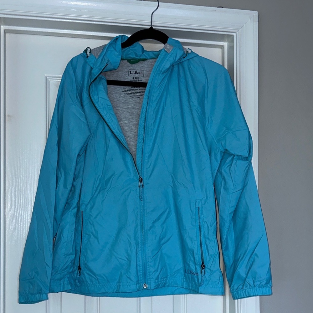 LL Bean lined wind breaker jacket
